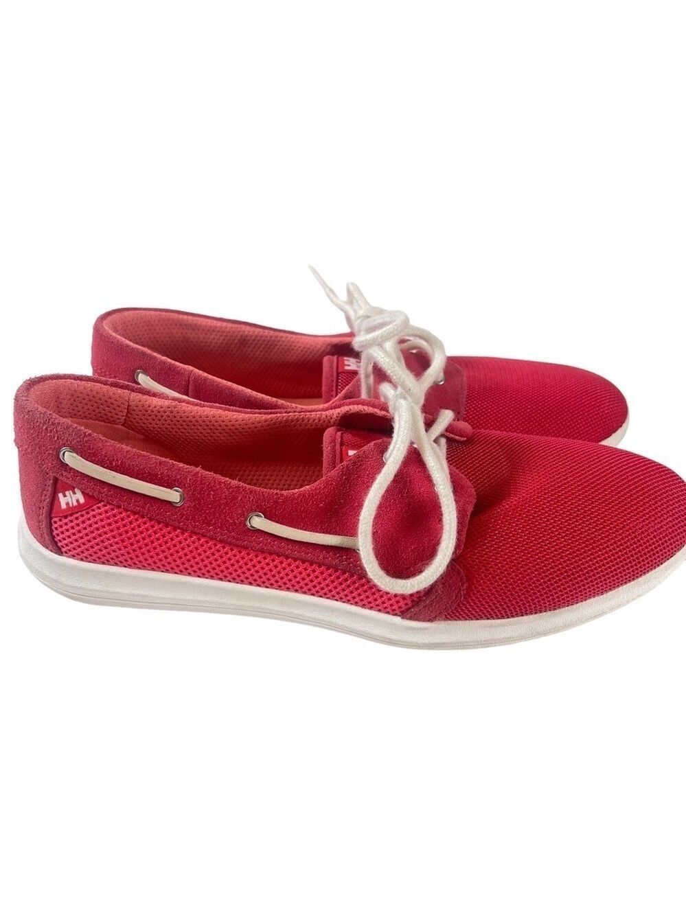 Helly Hansen Lillesand Ortholite Pink Mesh Walking Sneakers Womens 7.5 Coastal